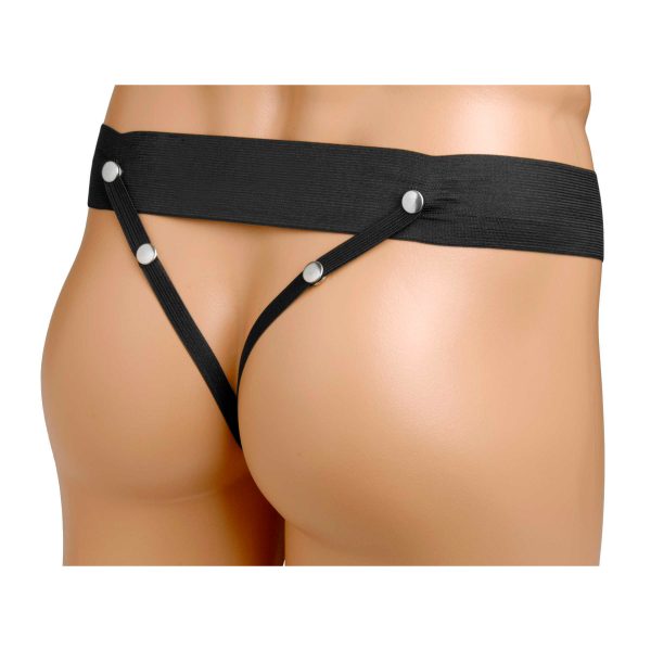 Size Matters Erection Assist Hollow Silicone Strap On - Image 4
