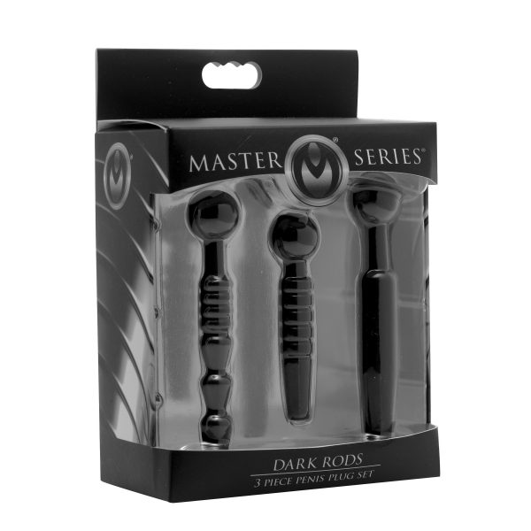 Dark Rods 3 Piece Silicone Penis Plug Set - Image 4