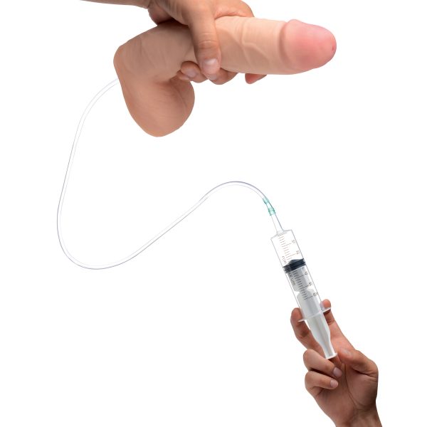 9 Inch Realistic Dual Density Squirting Dildo - Image 5