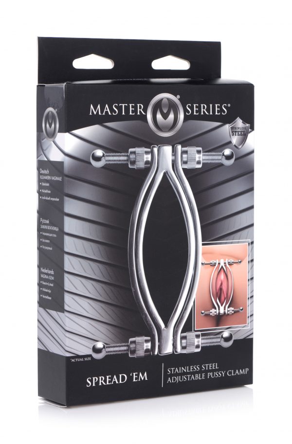 Stainless Steel Adjustable Pussy Clamp - Image 6