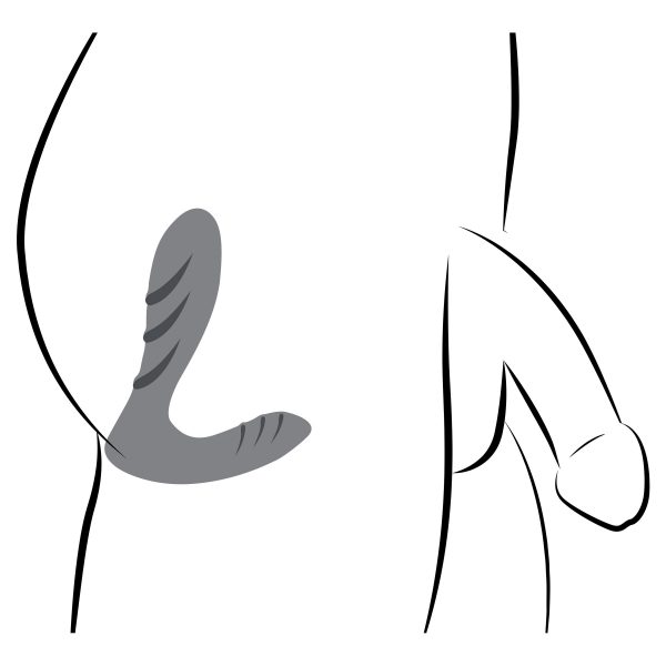 Textured Silicone Prostate Vibrator with Remote Control - Image 6