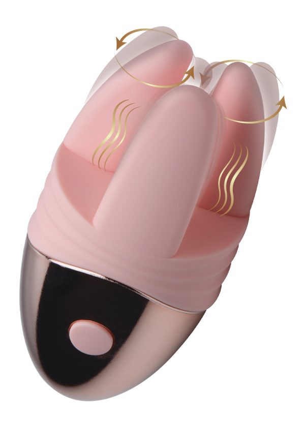 Vibrassage Caress Dual Vibrating Silicone Clit Teaser - Image 2