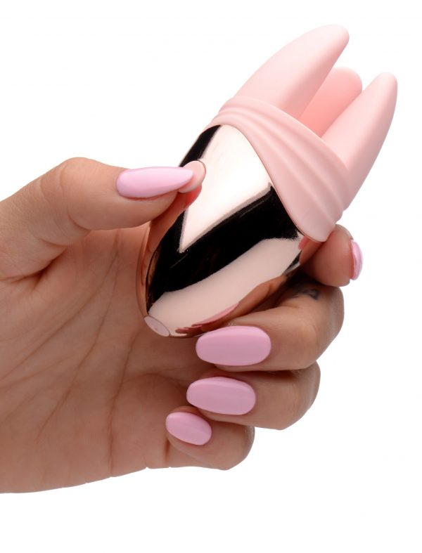 Vibrassage Caress Dual Vibrating Silicone Clit Teaser - Image 5