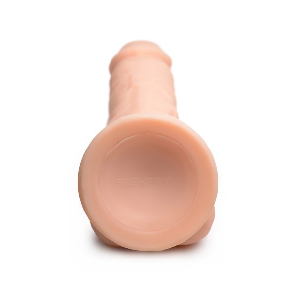 Silexpan Hypoallergenic Silicone Dildo with Balls - 7 Inch - Image 3