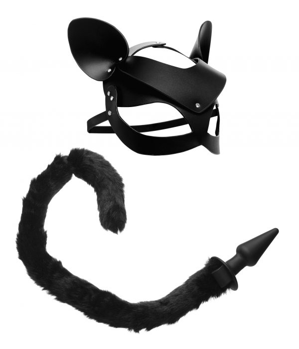 Cat Tail Anal Plug and Mask Set - Image 6