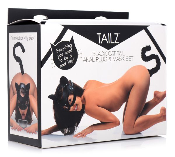 Cat Tail Anal Plug and Mask Set - Image 10