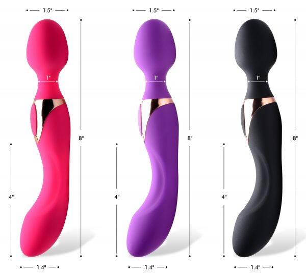 10X Dual Duchess 2-in-1 Silicone Massager - Purple - Image 5