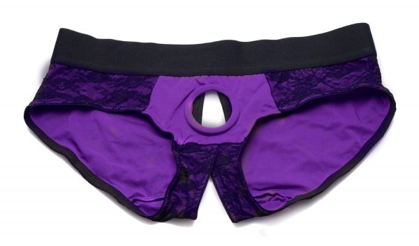 Lace Envy Crotchless Panty Harness - L-XL - Image 4