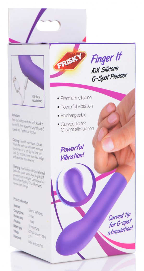 Finger It 10X Silicone G-Spot Pleaser - Image 6