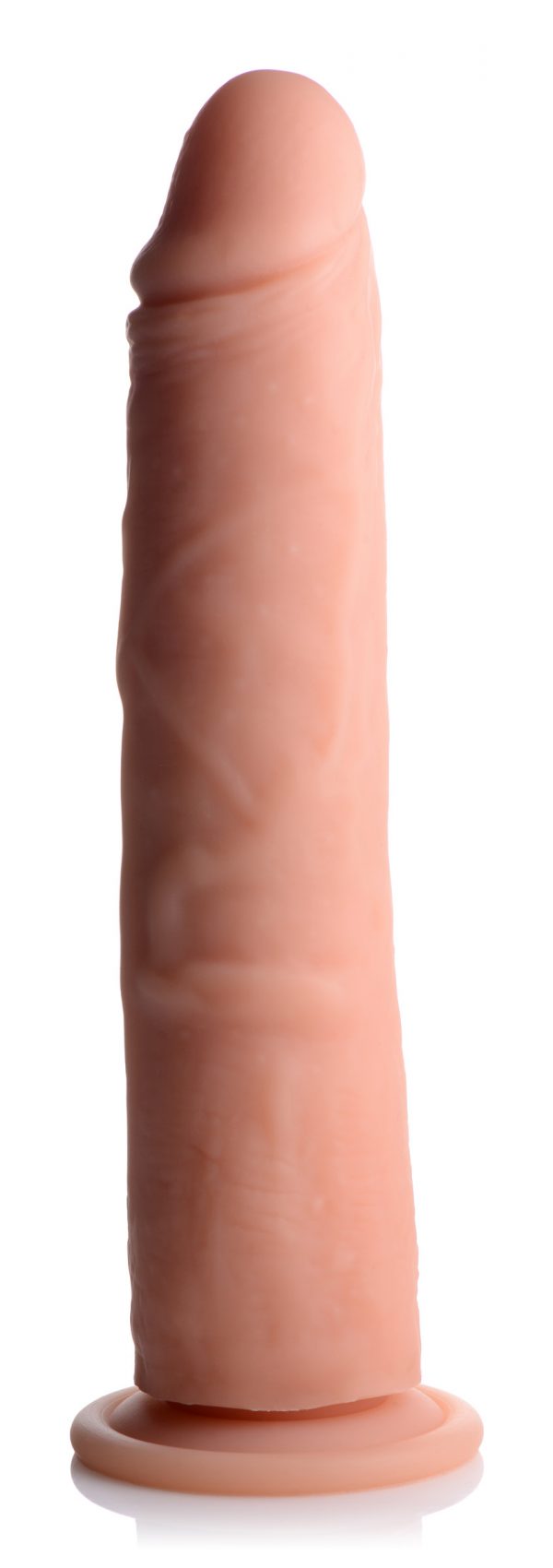 Vibrating and Rotating Remote Control Silicone Dildo - 9 Inch - Image 2