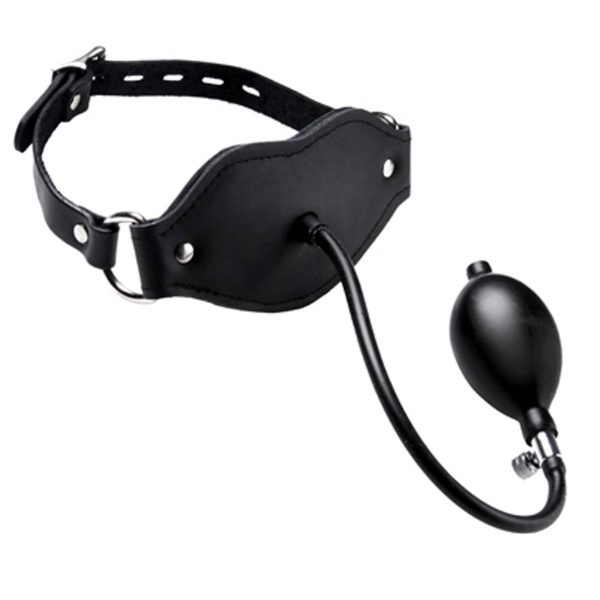 Silencer Inflatable Locking Silicone Penis Gag - Image 2